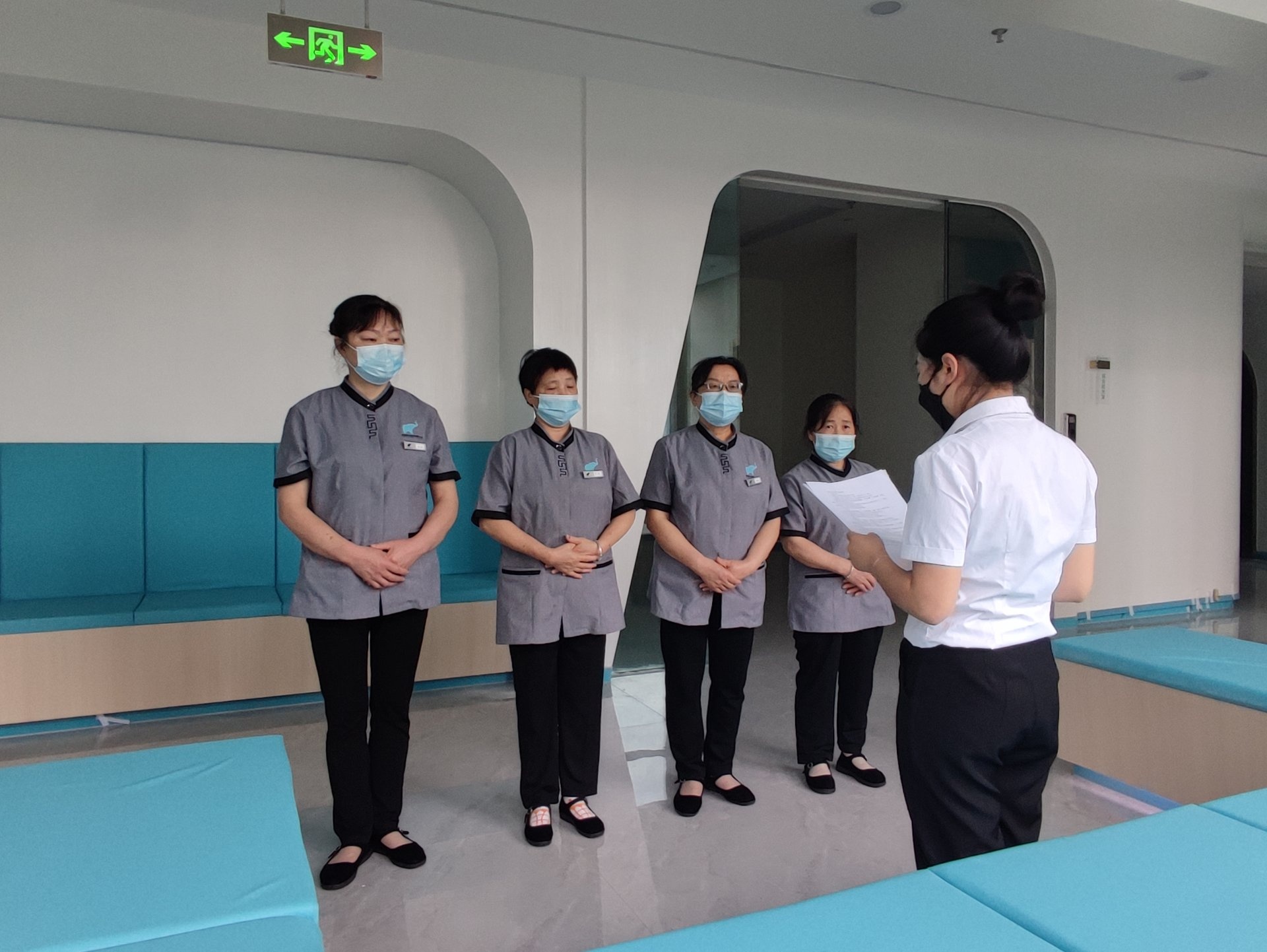 赛森环保保洁团队培训