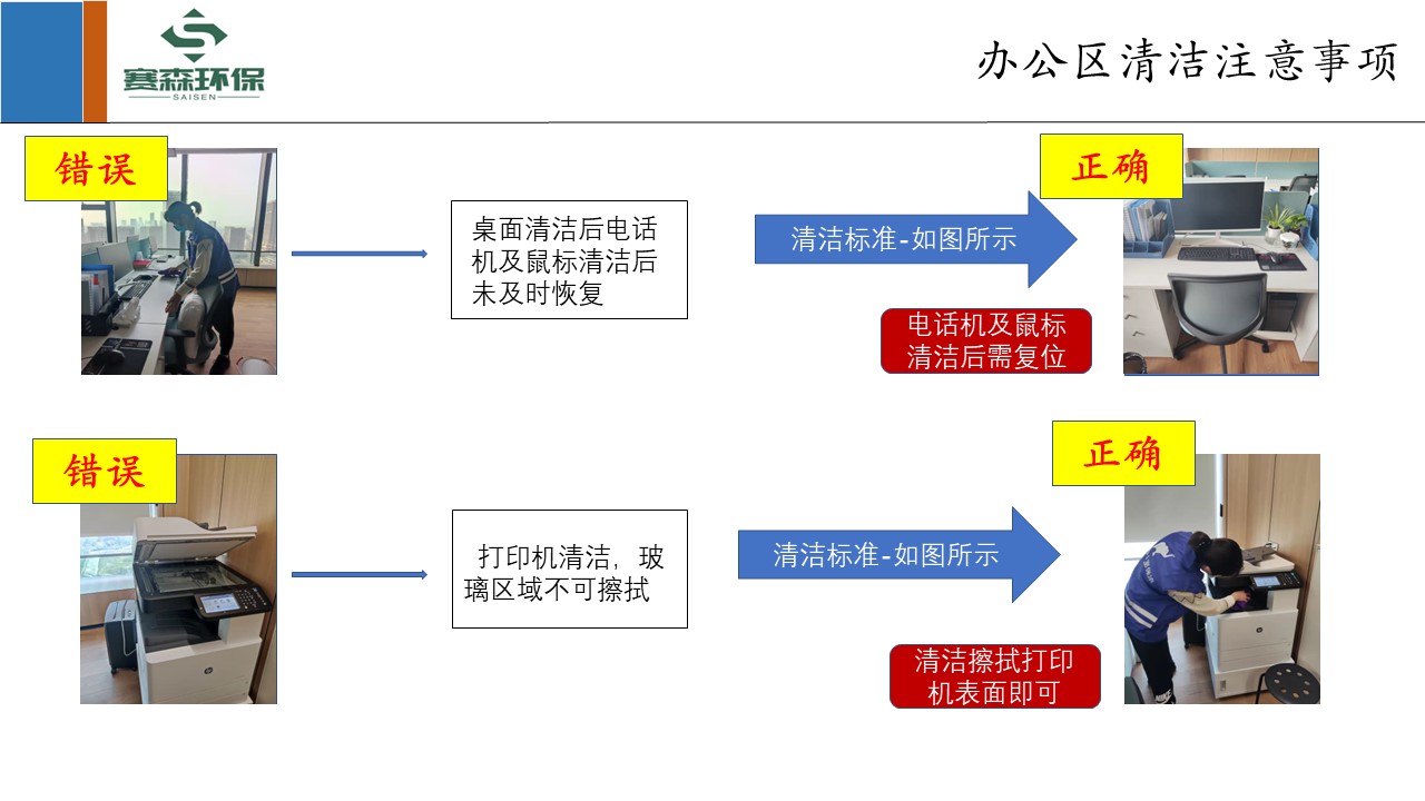 办公区清洁注意事项，打印机